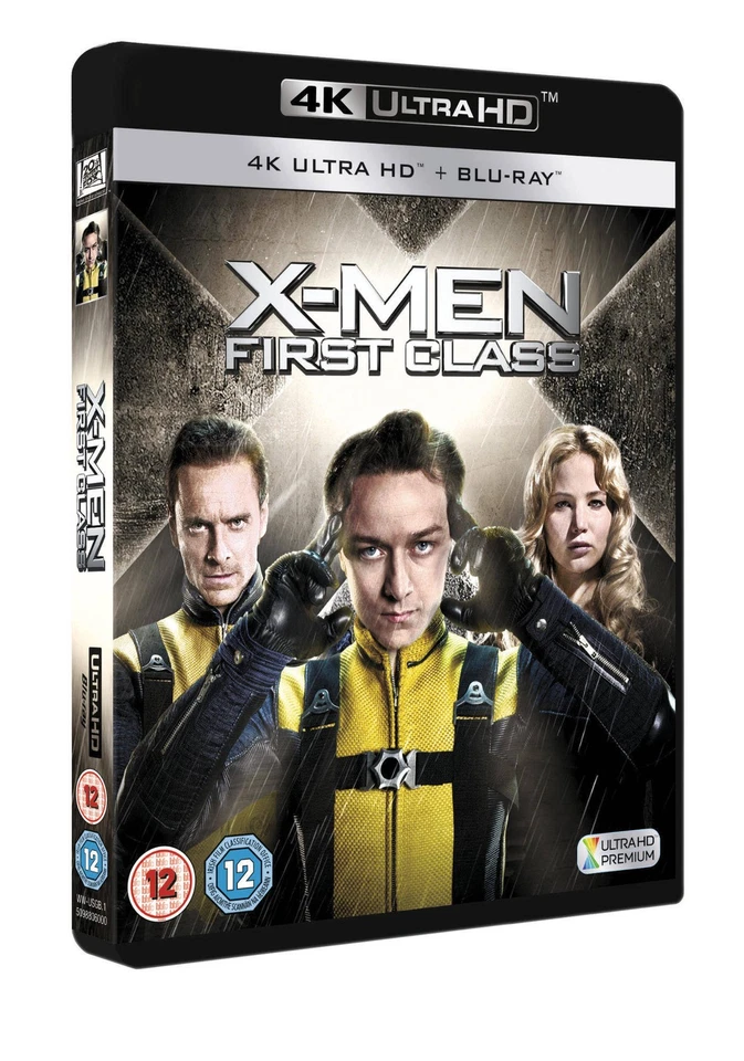 X-Men: First Class (4K UHD Blu-ray) Jennifer Lawrence Lucas Till Kevin Bacon - Image 2 of 2