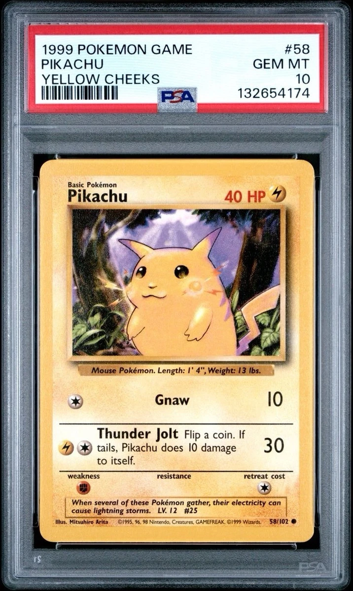 Pokémon TCG Professional Sports Authenticator (PSA) Base Set Grade