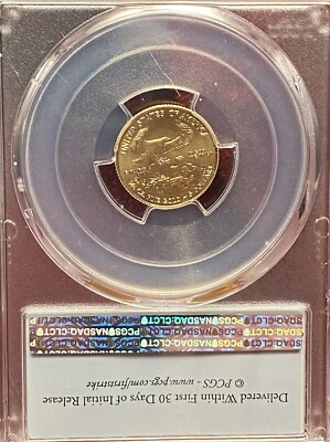 $5 2018 1/10 oz American Gold Eagle MS-70 PCGS (First Strike) | eBay
