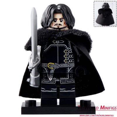 Jon Snow Game Of Thrones Lego Moc Minifigure Gift For Kids Ebay