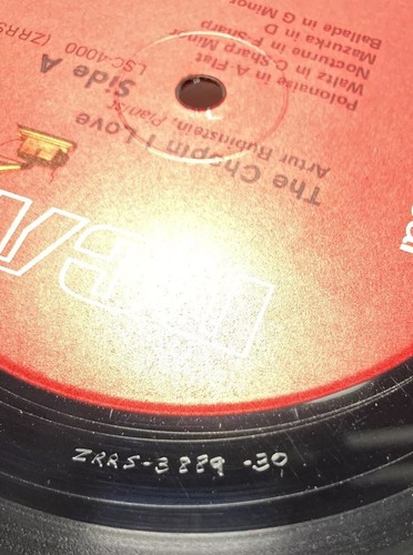 ARTUR RUBINSTEIN “The Chopin I Love” Vinyl LP RCA Red Seal LSC-4000 Dynagroove - Picture 7 of 24