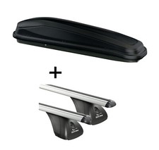 Dachbox JUEASY300+Dachträger VDP für für Mazda Cx-3 5Türer ab 15