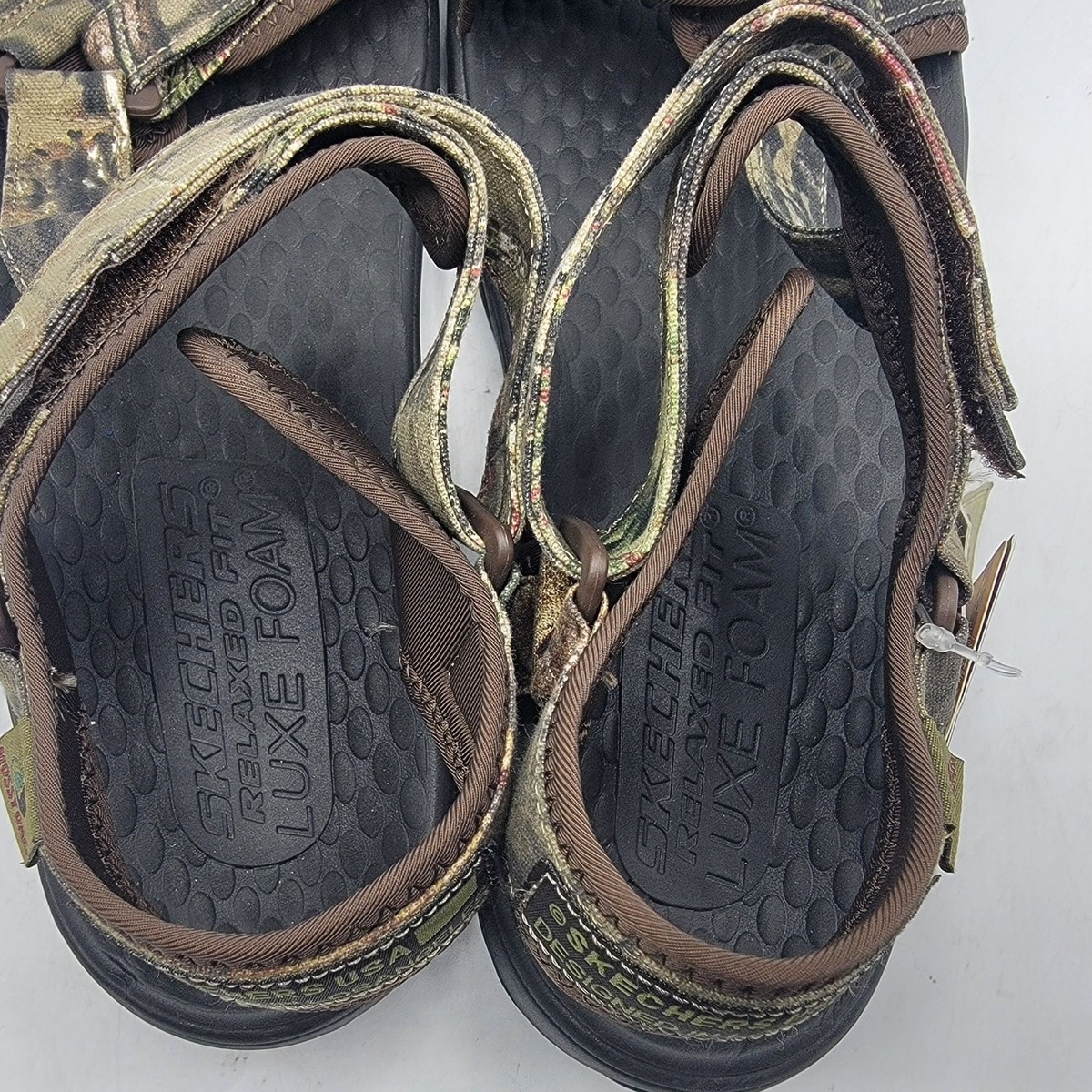 Skechers Relaxed Fit Mens Size 14 Brown Camo Lomell Rip Tide Sandals 204351 Amazon.com | Skechers LOMELL - RIP TIDE | Tennis & Racquet  main image 4