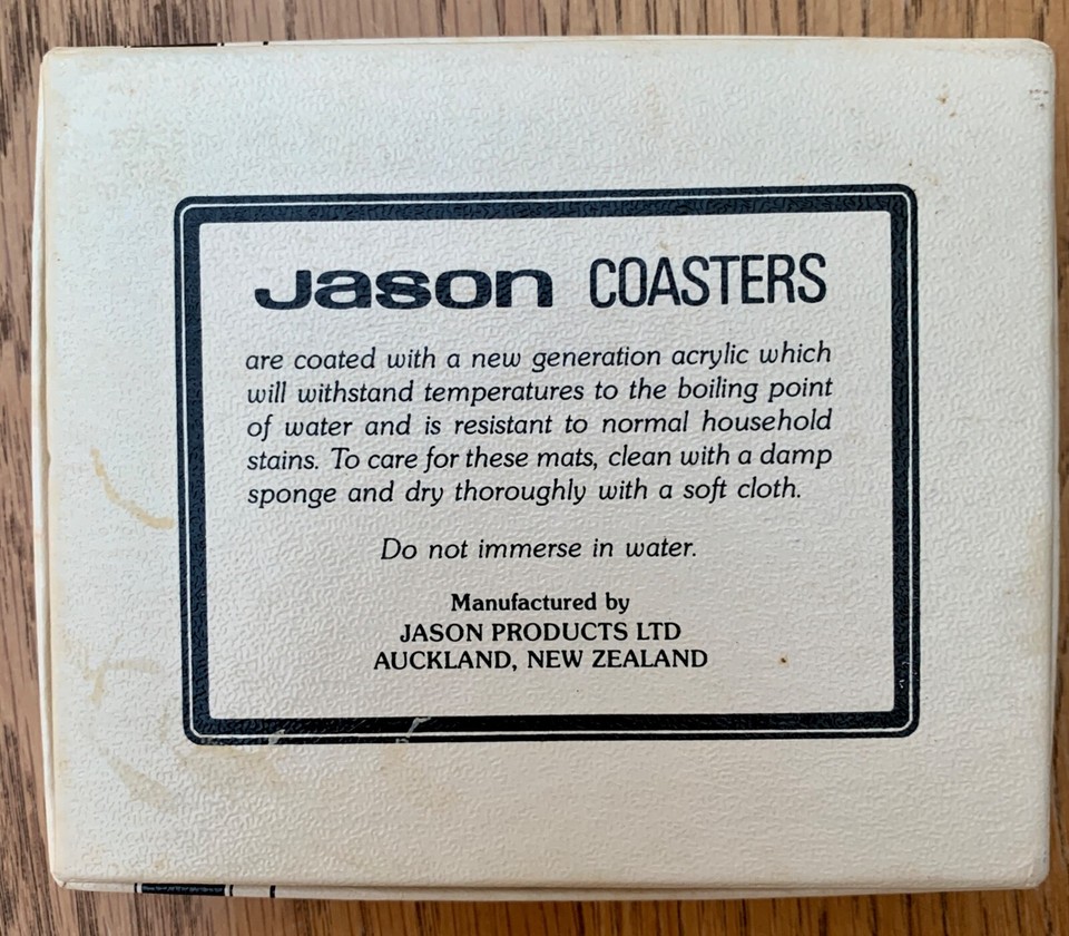 Jason Coasters 6 set New Zealand Scenery, Scenic Mountains