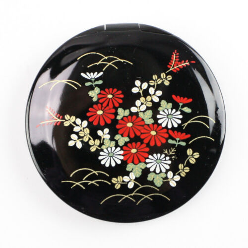 Klappspiegel Kiku, eleganter japanischer Taschenspiegel zum Aufklappen - Bild 1 von 2