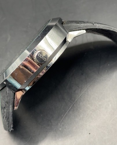 Gucci Watch Uomo Pantcaon 1142 Swiss Made Multiquadrante Automatico Orologio Quadrante - W507 - Foto 3 di 3