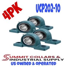 UCP202-10 Pillow Block Bearing 5/8 ID 2-Bolt SHIPS QUICK 4PK