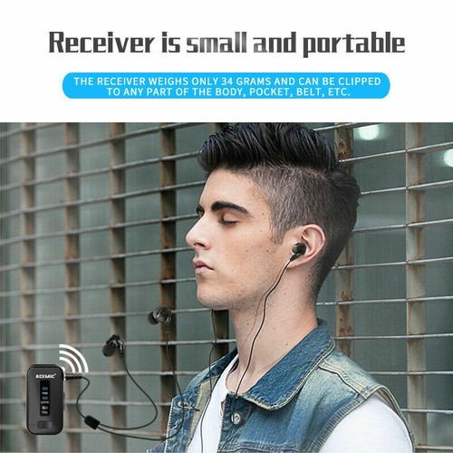 UHF Wireless In Ear Monitor System for Studio Recording Stage Monitor Earphone - Picture 5 of 6