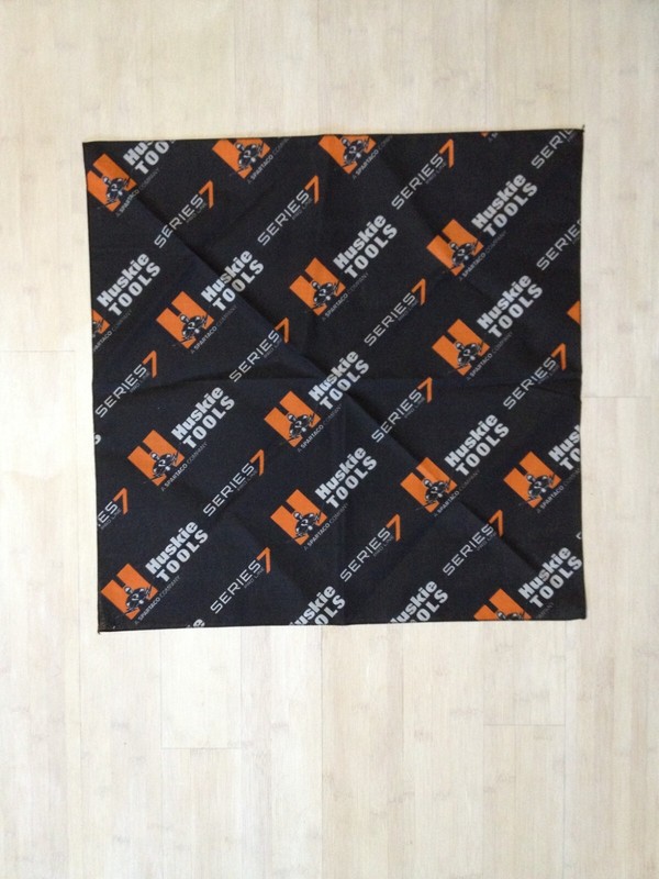 NEW Huskie Tools Spartaco Company Series 7 Pro Line Bandanna Face Mask 21" x 21"
