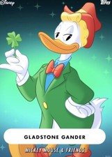 [DIGITAL CARD] Topps Disney - Gladstone Gander - S1 2022 Tier 7 - Teal Base