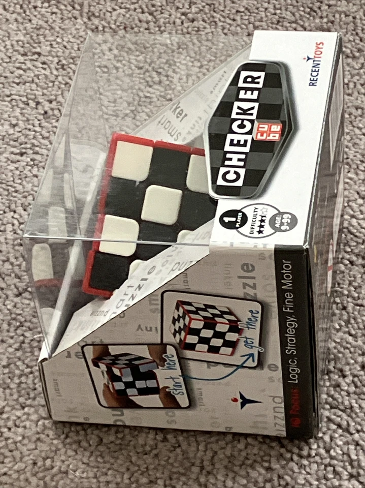 MEFFERT’S CHECKER CUBE SIMILAR TO RUBIK’S CUBE -NIP - Image 4 of 4