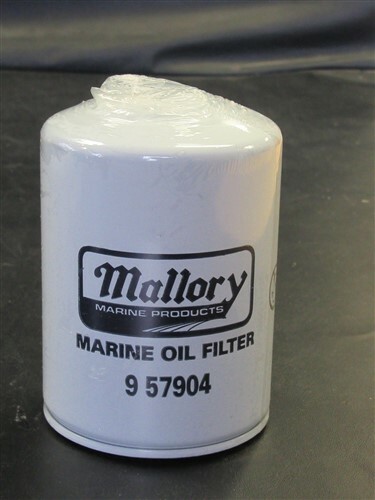 MALLORY MARINE OIL FILTER 9 57904 803899T MARINE BOAT - Foto 3 di 6