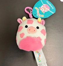 2023 Valentines Squishmallow Evangelica 3.5" Clip New With Tags 