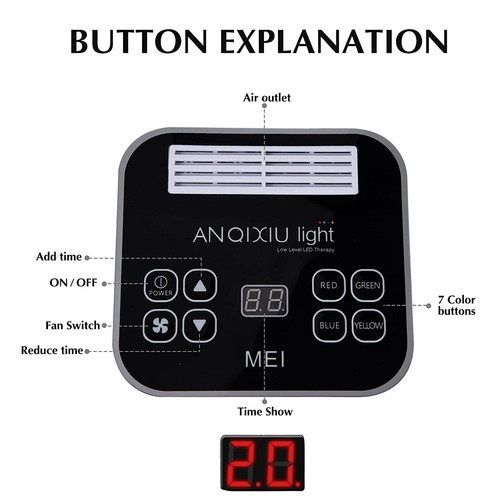 7 Color Photon Therapy Facial LED Light PDT Skin Rejuvenation Beauty Machine SPA - 第 10/23 張圖片