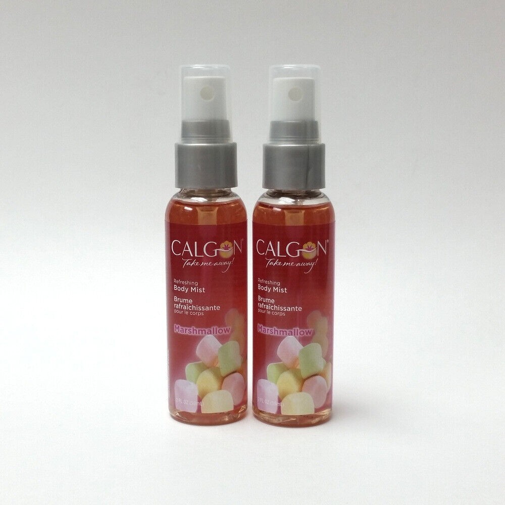 Calgon Take Me Away Marshmallow Body Mist 2 fl oz Each Lot of 2 bottles