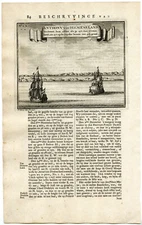 Antique Print - TASMANIA-VAN DIEMENS LAND-OTTENS-VALENTIJN - 1724
