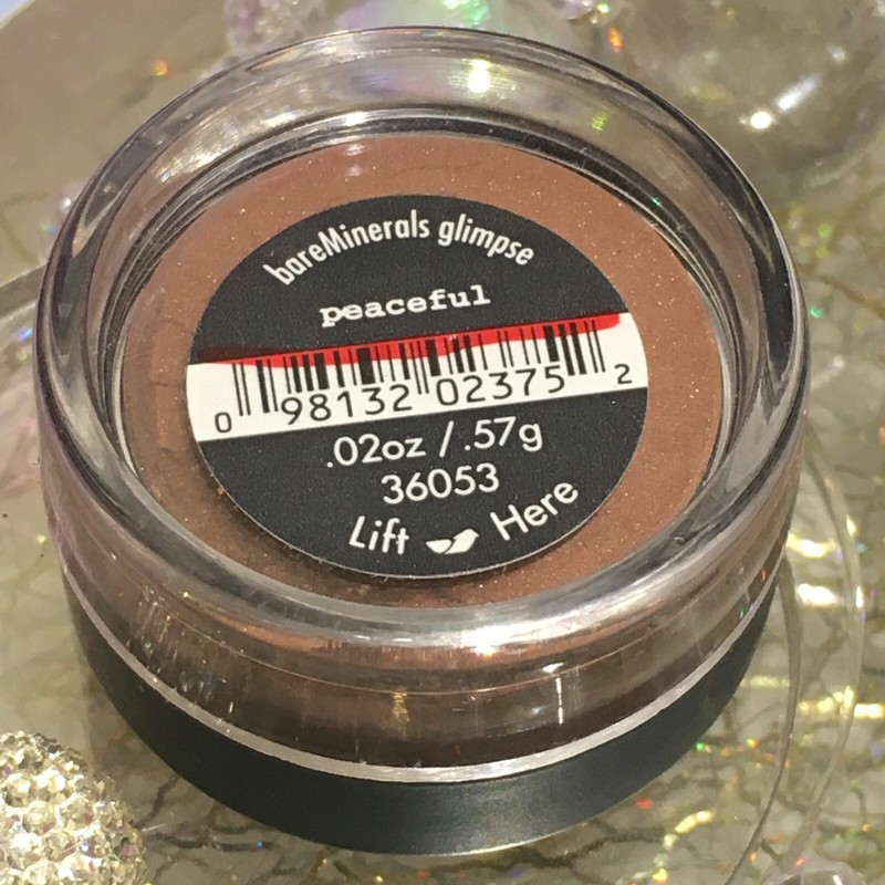 New~Peaceful BareMinerals Glimpse Eye shadow  .57 g / .02 oz