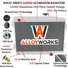 <!--F#f_0-->3 Core Aluminum Radiator For 1962-1965 63 64 Holden Ej/Eh 179 2.9L L6 Manual MT<!--F/-->
