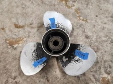 ALUMINUM 12 1/4 X 9P MERCURY BLACK MAX PROP, 48-87818A11 9P, 13 SPLINE, P9199