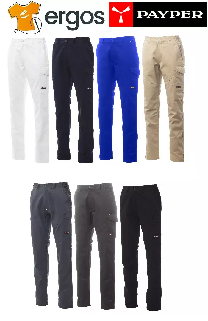 PAYPER Pantalone da Lavoro WORKER in cotone 100% END SERIES PREZZO OUTLET
