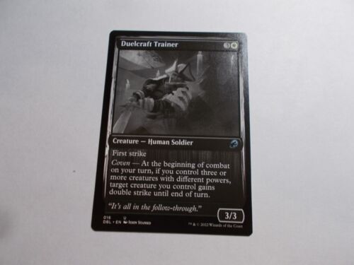 Duelcraft Trainer x1 Double Feature White Uncommon Creature - Picture 1 of 1