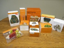 Lot Of 7: DEPARTMENT 56 HALLOWEEN VILLAGE DECORATIONS Buy 1-Some-All NIB