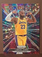2021-22 Prizm Fearless Fast Break Disco LeBron James