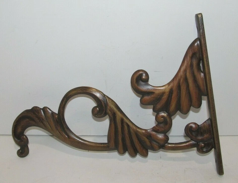 Кронштейн настенный барочный Hayes 12 дюймов литой алюминий - Изображение 4 из 4