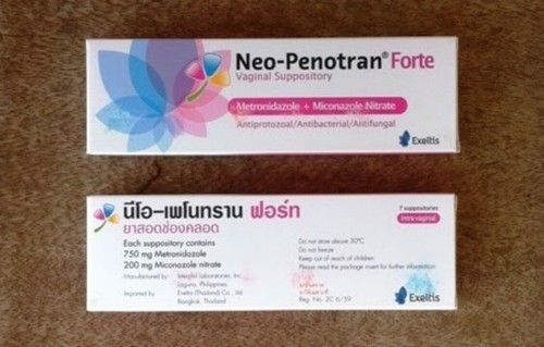 Neo-Penotran Forte Vaginal Suppository 7&amp;amp;#039;s 7 Days Yeast Infection Treatments