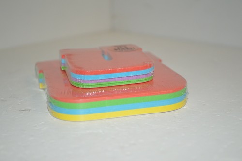 U PICK 2X Sticky Letters Notes Post Initials Pink GREEN Neon Blue Yellow Red PUR - Picture 24 of 36