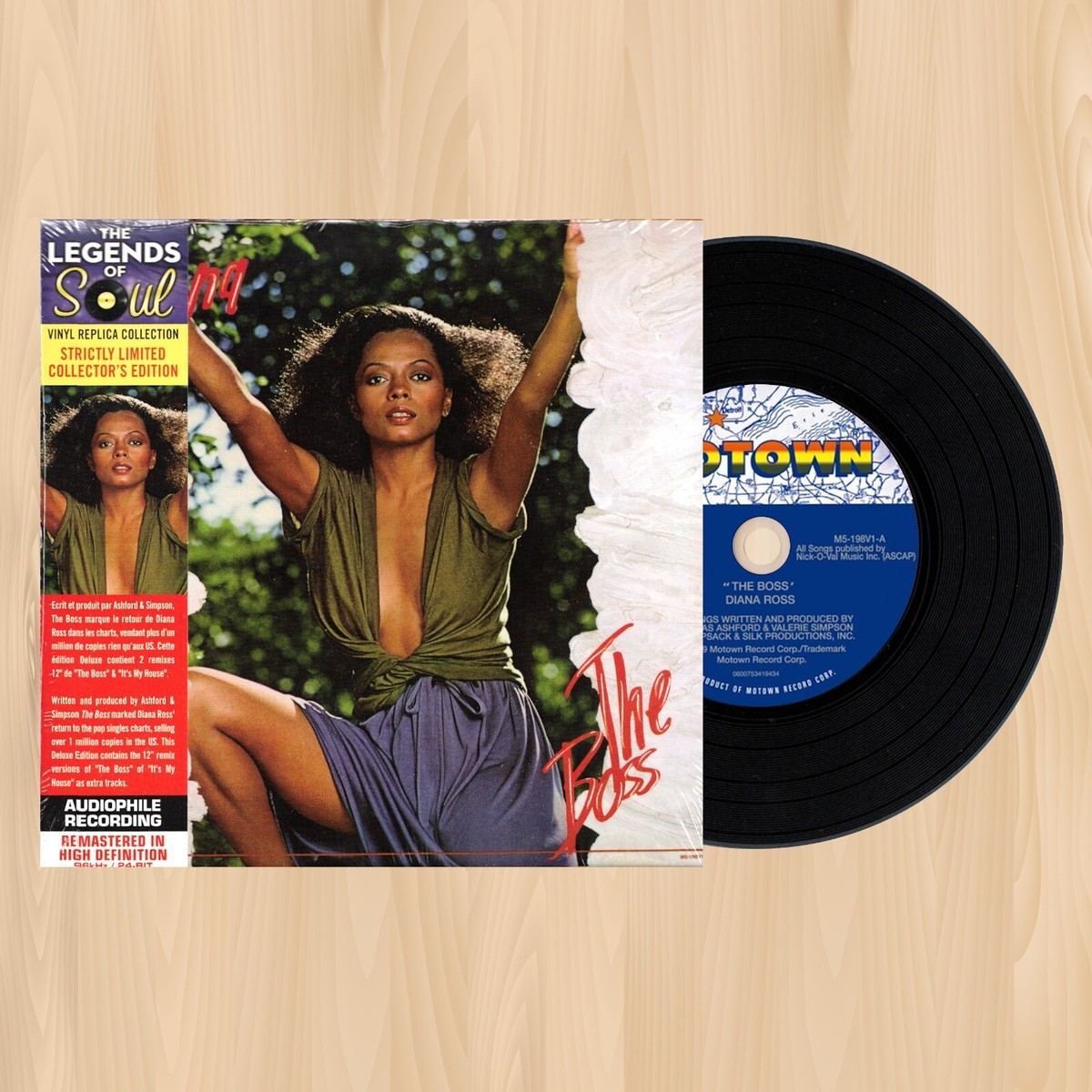 2 BONUS TRACKS---- DIANA ROSS The Boss EXPANDED 24-Bit CD It's My