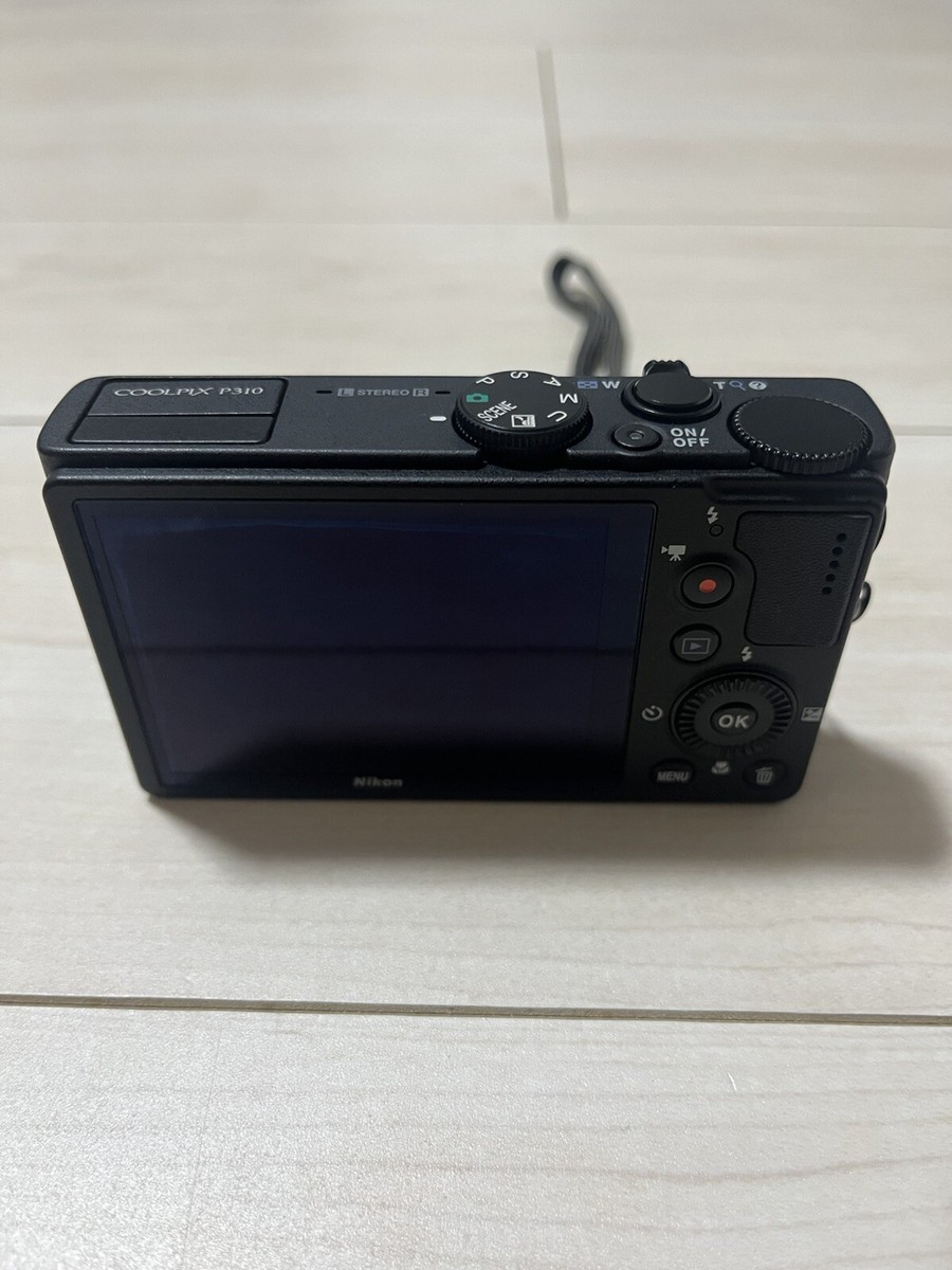 GOOD CONDITION Nikon COOLPIX P310 BLACK Used Japan | eBay