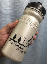 Vintage 2010 PETE’S BIKE SHOPPE Water Bottle NEW JERSEY Made In USA Bidon
