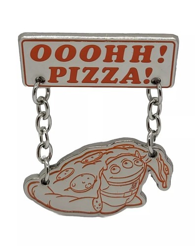 Disney Parks Pixar FLAIR Pin Set Toy Story Aliens Pizza Planet Spinner #156974 - Picture 5 of 19
