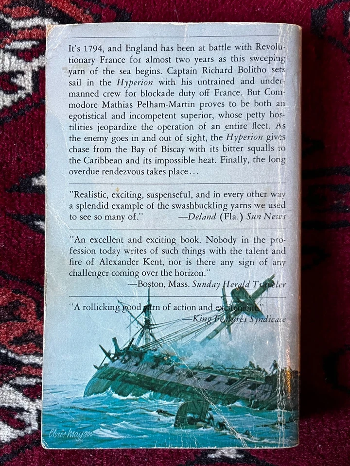 Alexander Kent, four Richard Botholio novels, vintage paperbacks (1970s - Image 4 of 4