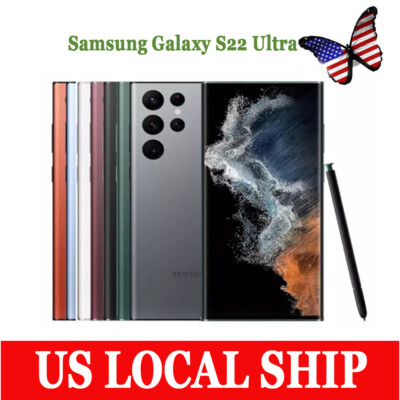 NEW-Sealed Samsung Galaxy S22 Ultra 5G S908U 512GB - Fully Unlocked Smartphone