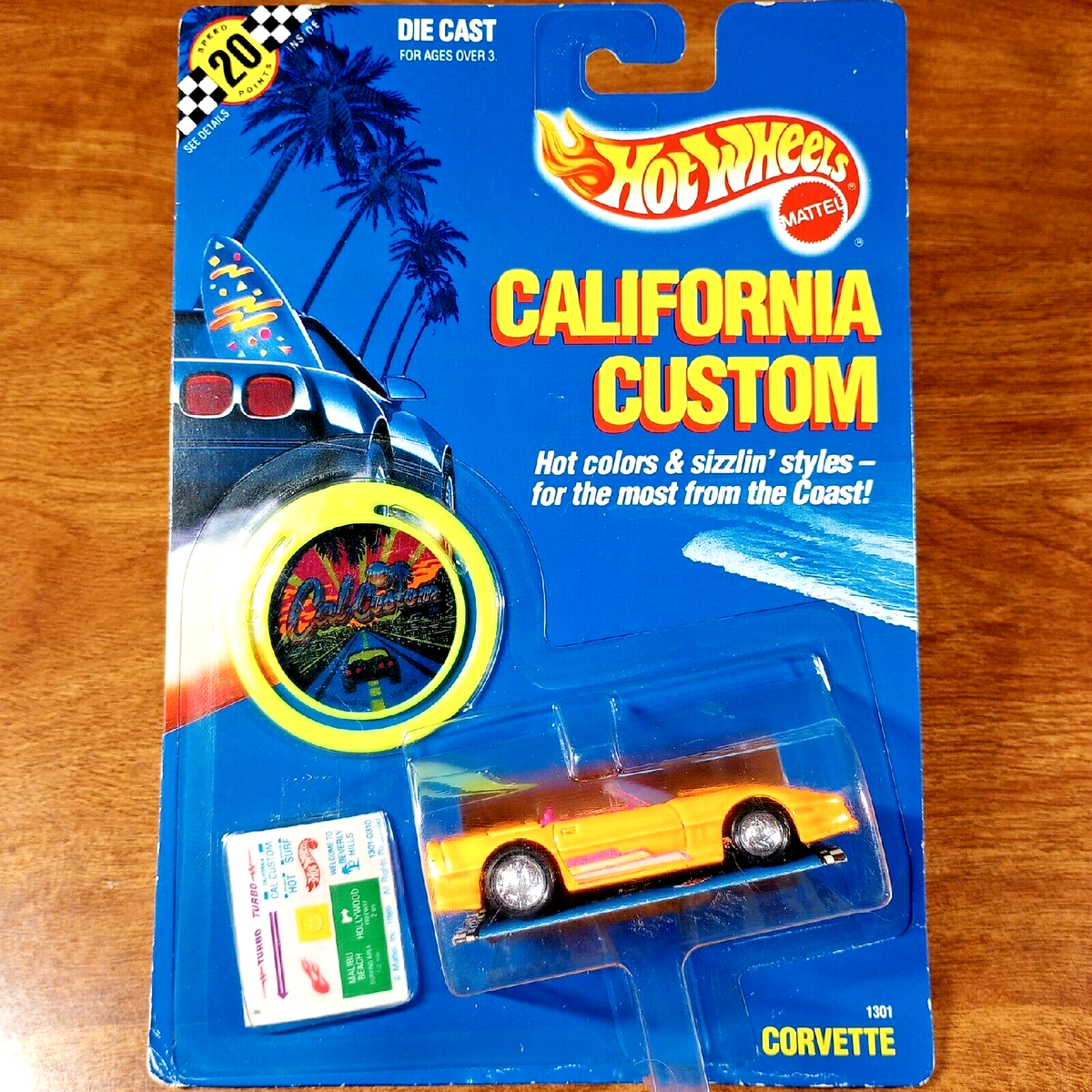 Hot Wheels Vintage California Custom Corvette Convertible