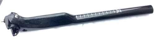 Carbon sattelstütze Aero Sattelstütze 31,6 / 27,2 mm 350mm 400mm Matt Glossy - Bild 22 von 27