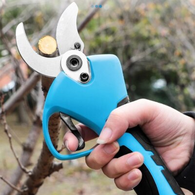 21V Cordless Progressive Pruning Shear Bonsai Tree Branches Garden Tool SC-8605