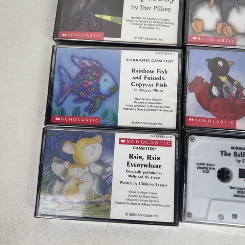 12 Scholastic Audiobook Cassette Tapes Read Along Vtg 1994-2004 New Sealed - Picture 7 of 8