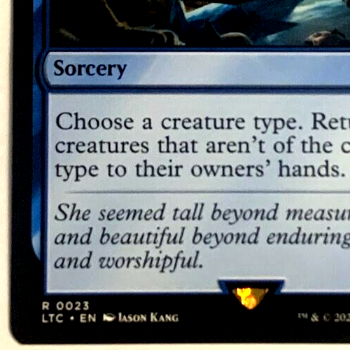 MTG Raise the Palisade Tales of Middle-earth Commander 23 Rare, NM! - Picture 4 of 6