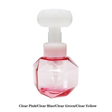 1pc Refillable Soap Bath Pump Foaming Bottle 300ml Various Colour