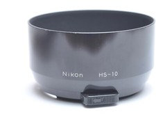 Nikon HS-10 Snap-On Metal Lens Hood 80mm f/2 HS10