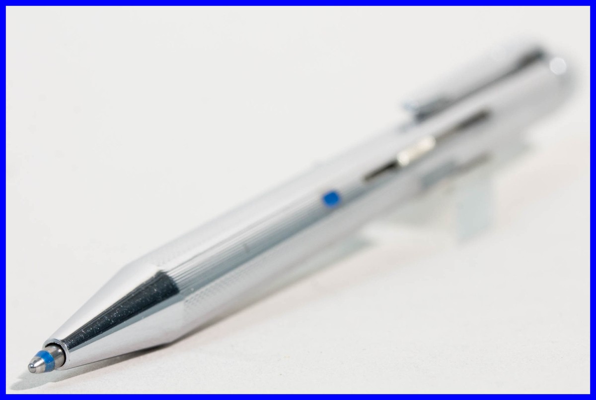 筆記具 Rotring 4-color pen from the 1970s Chromed Steel 4 color