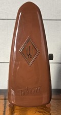 Wittner Taktell Piccolo Keywound Metronome Mahogany W. Germany FREE US SHIPING
