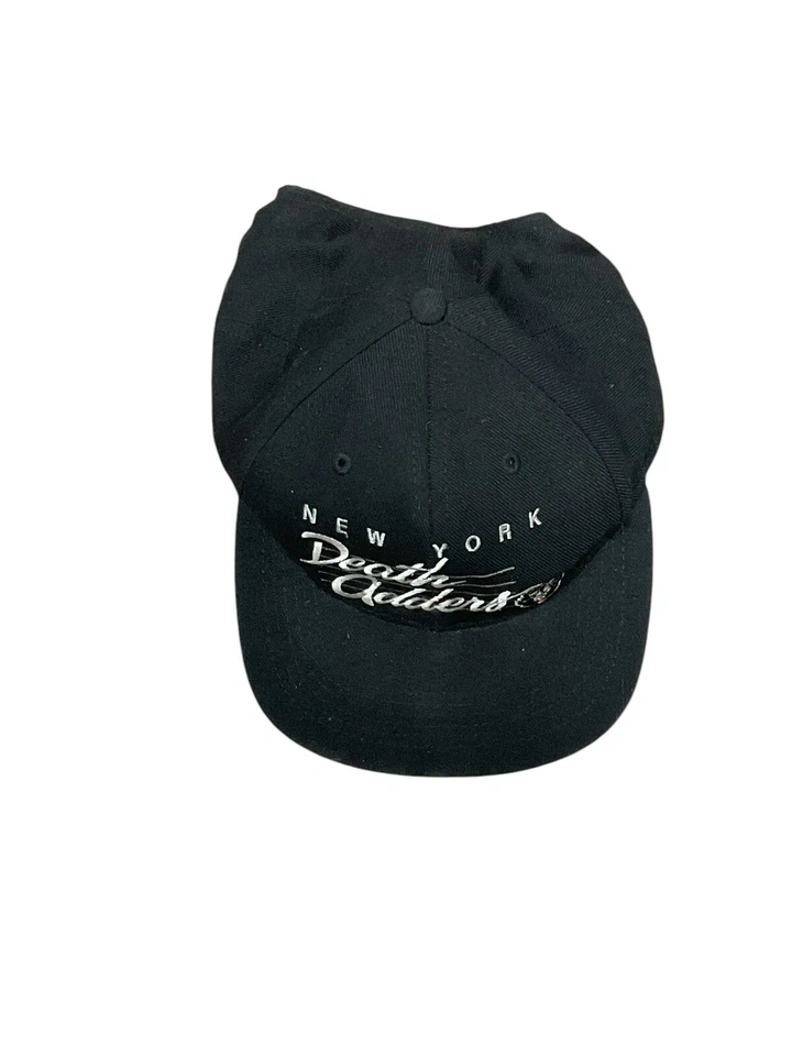 MNWKA Mishka Death Adders Nueva York Gorra Negra Snapback Hecha en EE. UU. RARA Foto 2 de 3
