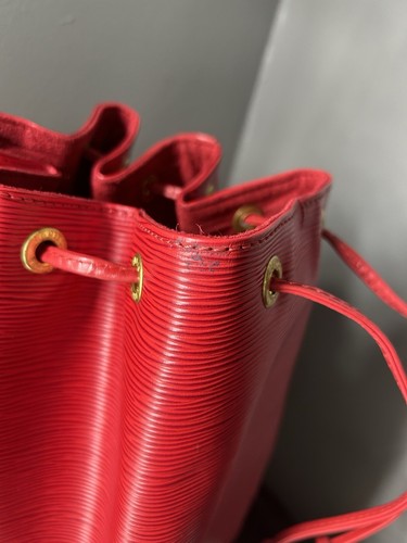 Louis Vuitton Sac Noe Grand - Red Epi Leather Shoulder bag AR 0925 - Imagen 17 de 20