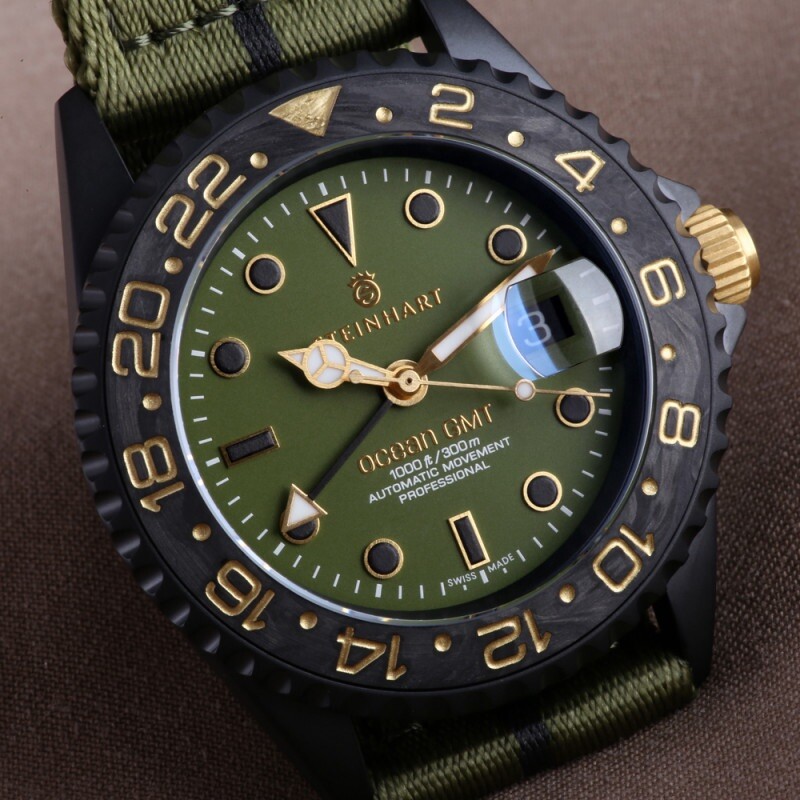 Steinhart Ocean One GMT Military Ceramic Bezel 300M 42MM Steinhart Ocean One GMT Military Ceramic Bezel 300M 42MM