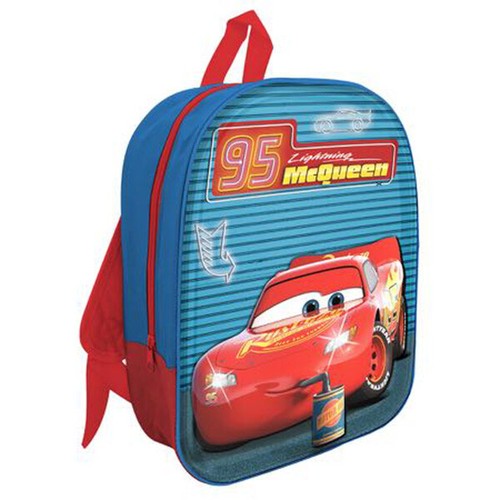 Zainetto Asilo/Tempo Libero Bimbi CARS-Stampa 3D+LED luminosi! 🏫DISNEY®🧸  | eBay