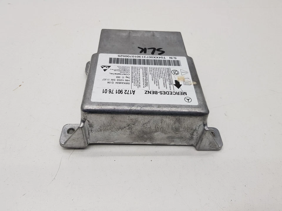 Mercedes Benz SLK250 R172 A!R 2013 módulo de control bolsa ecu original A1729017601 Foto 3 de 4